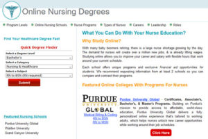 Online Nursing Degrees