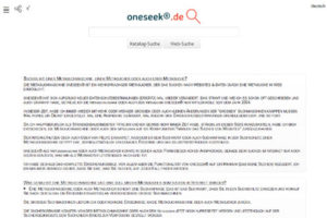 oneseek