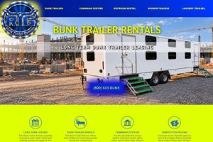 RTG Bunk Trailer Rentals